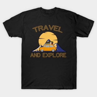 Travel and Explore Road Adventure T-Shirt